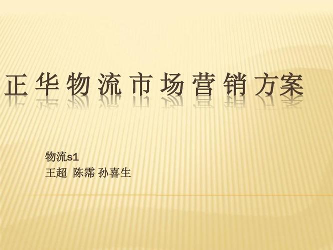 順豐速運 行業發展報告 營銷策略 公司績效體系設計 物流營銷策劃方案